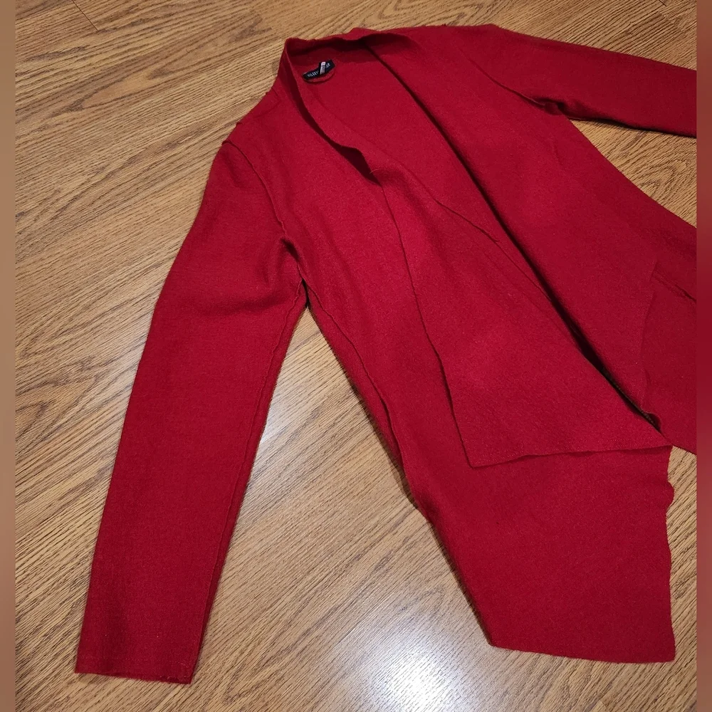 Eileen Fisher Women's Red Cardigan Size XS - Picture 2 of 7